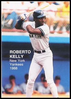 1988 Broder Rookies Series III (unlicensed) 1 Roberto Kelly.jpg